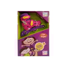 Patins Inline 2 em 1 Tam. 31-34 O Show da Luna Multikids - BR1747 Patins Inline 2 em 1 Tam. 31-34 O Show da Luna Multikids - BR1747