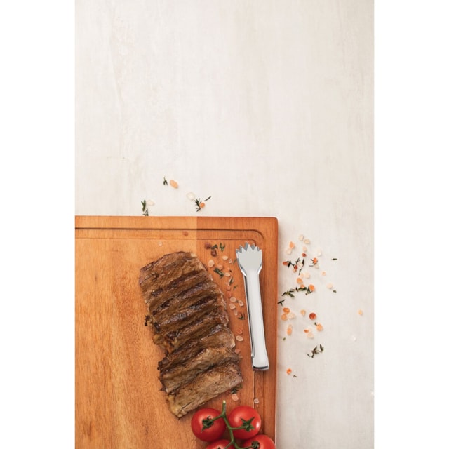 Pegador para Churrasco Tramontina Utility em Aço Inox Pegador para Churrasco Tramontina Utility em Aço Inox