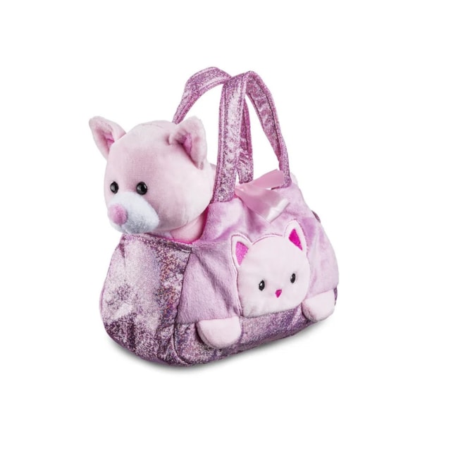 Pelúcia Cutie Handbags Multikids Gato