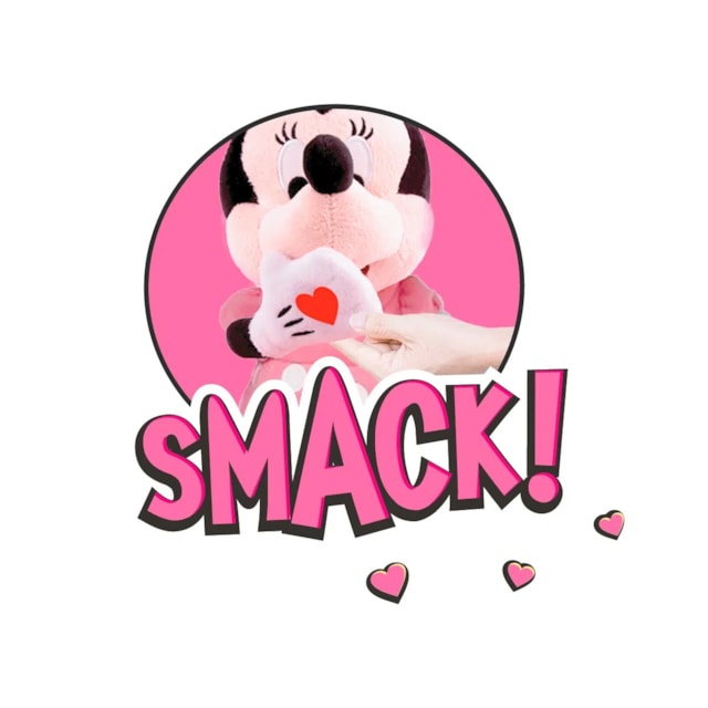 Pelúcia Disney Kiss Kiss com Mecanismo Multikids Minnie Pelúcia Disney Kiss Kiss com Mecanismo Multikids Minnie