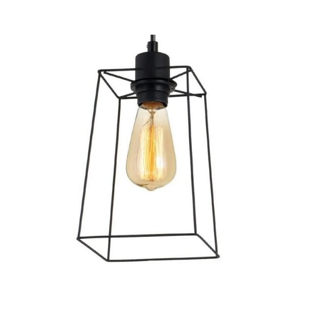 Pendente Aldebaran Aço 1 x E27 Preto - AVANT Pendente Aldebaran Aço 1 x E27 Preto - AVANT