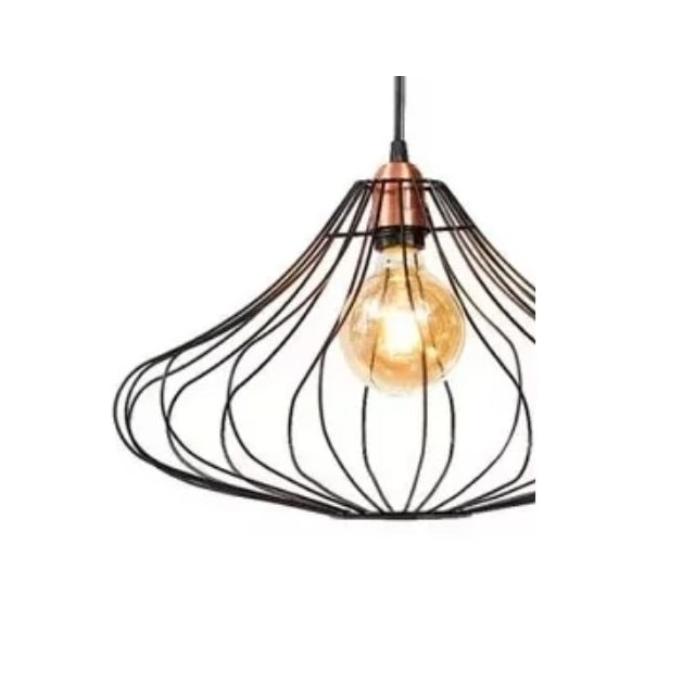 Pendente Aramado Apolo Preto - ENERLUX Pendente Aramado Apolo Preto - ENERLUX