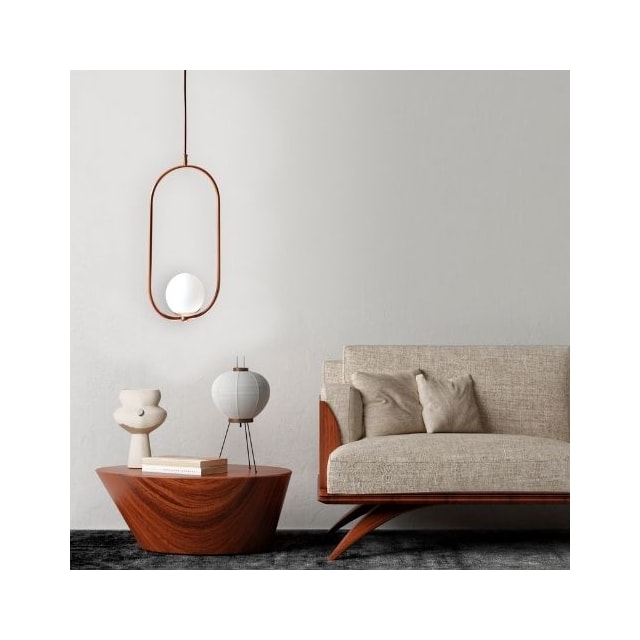 Pendente Drop Classic Cobre - Enerlux Pendente Drop Classic Cobre - Enerlux