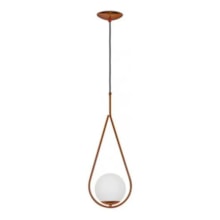 Pendente Drop Gota Cobre - Enerlux Pendente Drop Gota Cobre - Enerlux