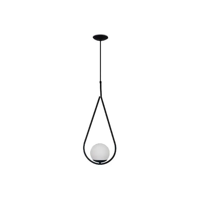 Pendente Drop Gota Preto - Enerlux