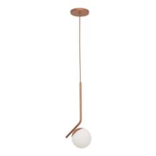 Pendente Drop Inclinado Cobre - Enerlux Pendente Drop Inclinado Cobre - Enerlux
