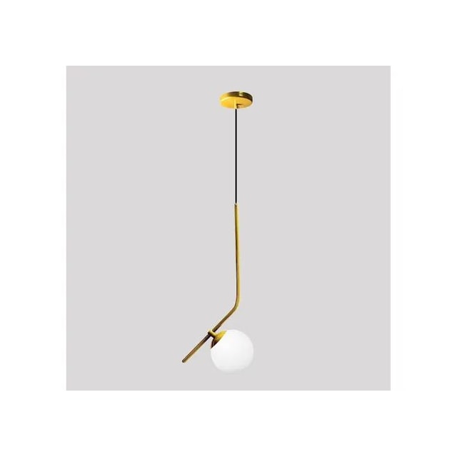 Pendente Drop Inclinado Dourado - Enerlux Pendente Drop Inclinado Dourado - Enerlux