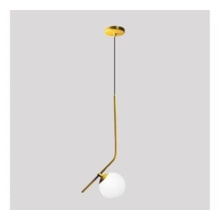 Pendente Drop Inclinado Dourado - Enerlux Pendente Drop Inclinado Dourado - Enerlux