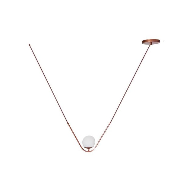 Pendente Drop Virtus Cobre - Enerlux Pendente Drop Virtus Cobre - Enerlux