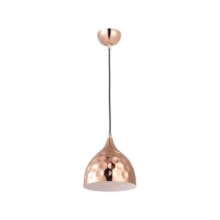 Pendente Martulus Aço Rosé E27 28cm - AVANT Pendente Martulus Aço Rosé E27 28cm - AVANT