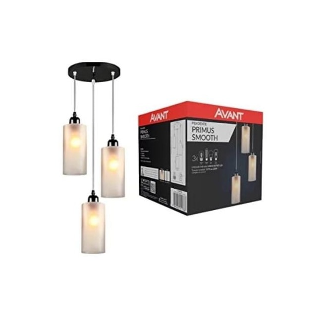 Pendente Primus Smooth 3 x E27 - AVANT Pendente Primus Smooth 3 x E27 - AVANT