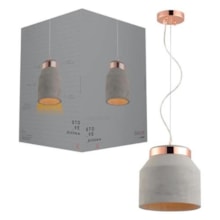 Pendente Stove 26cm 1 x E27 - AVANT Pendente Stove 26cm 1 x E27 - AVANT
