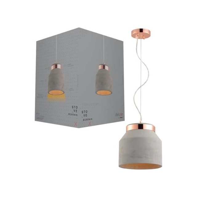 Pendente Stove 26cm 1 x E27 - AVANT Pendente Stove 26cm 1 x E27 - AVANT