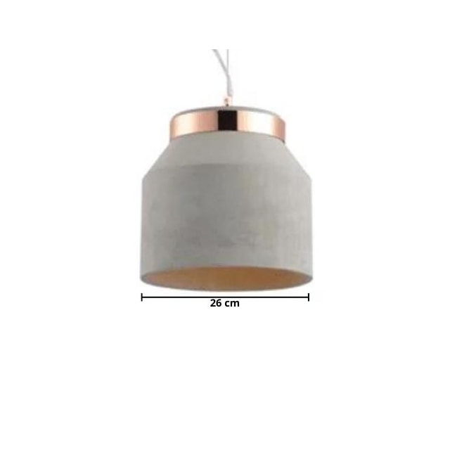 Pendente Stove 26cm 1 x E27 - AVANT Pendente Stove 26cm 1 x E27 - AVANT