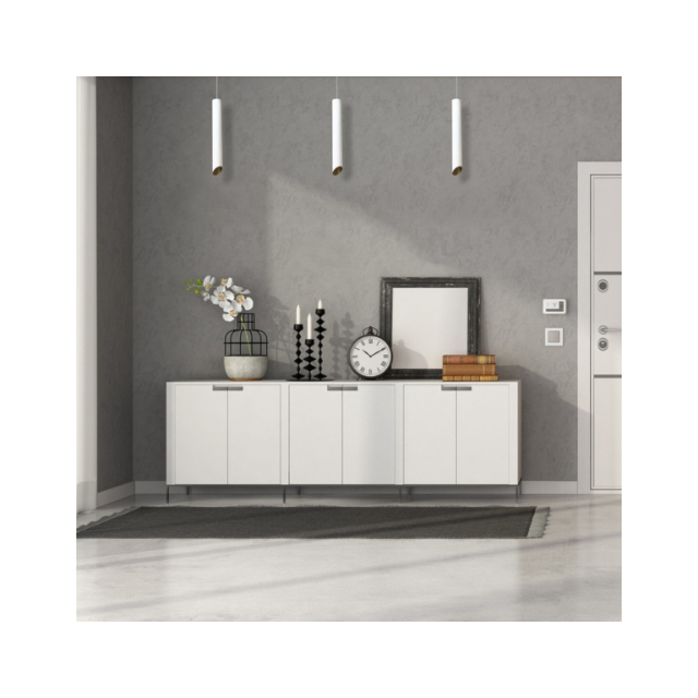 Pendente Vértico Branco 30cm - ENERLUX Pendente Vértico Branco 30cm - ENERLUX