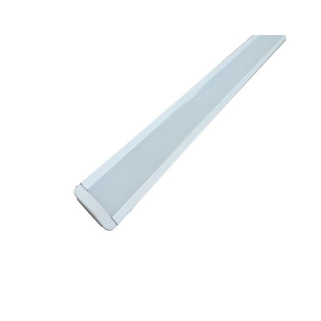 Perfil de Alumínio Branco Embutir Slim 24x7,5mm 2M - LEDNOR