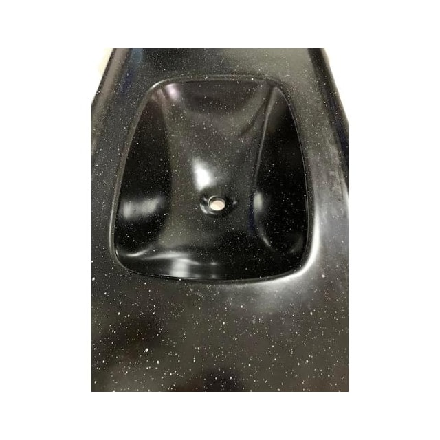 Pia de Cozinha 1,00 x 0,50m Grafite Granitado Fibra - FORTMÁRMORE Pia de Cozinha 1,00 x 0,50m Grafite Granitado Fibra - FORTMÁRMORE