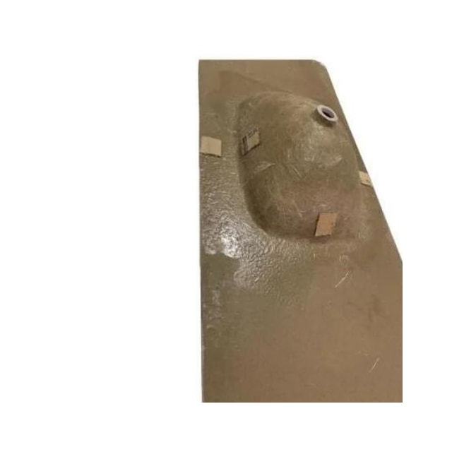 Pia de Cozinha 1,20 x 0,50m Branco Granitado Fibra - FORTMÁRMORE  Pia de Cozinha 1,20 x 0,50m Branco Granitado Fibra - FORTMÁRMORE