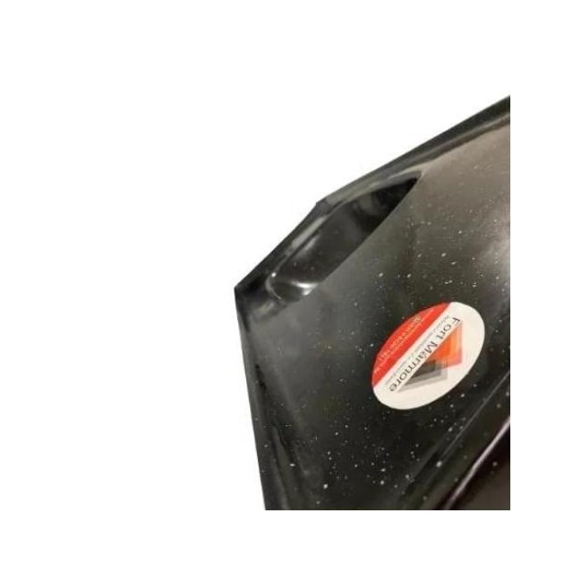 Pia de Cozinha 1,20 x 0,50m Grafite Granitado Fibra - FORTMÁRMORE Pia de Cozinha 1,20 x 0,50m Grafite Granitado Fibra - FORTMÁRMORE