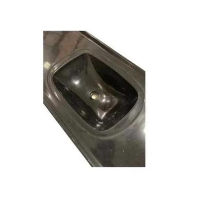 Pia de Cozinha 1,20 x 0,50m Grafite Granitado Fibra - FORTMÁRMORE Pia de Cozinha 1,20 x 0,50m Grafite Granitado Fibra - FORTMÁRMORE