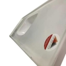 Pia de Cozinha 1,40 x 0,50m Branco Granitado Fibra - FORTMÁRMORE Pia de Cozinha 1,40 x 0,50m Branco Granitado Fibra - FORTMÁRMORE