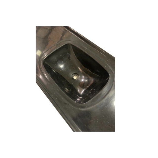 Pia de Cozinha 1,40 x 0,50m Grafite Granitado Fibra - FORTMÁRMORE Pia de Cozinha 1,40 x 0,50m Grafite Granitado Fibra - FORTMÁRMORE