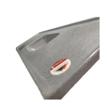 Pia de Cozinha 1,50 x 0,50m Cinza Granitado Fibra - FortMármore  Pia de Cozinha 1,50 x 0,50m Cinza Granitado Fibra - FortMármore