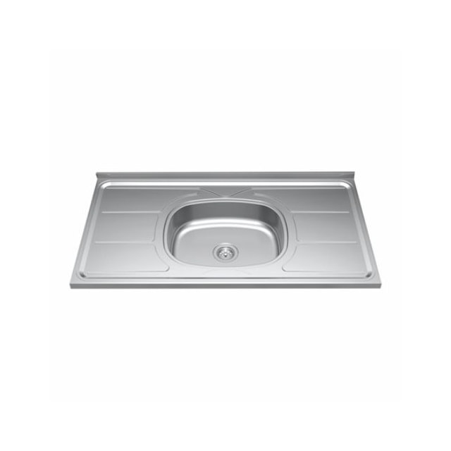 Pia Plus 30 de Inox 1,00 x 0,54cm Cuba N4.110 - GHELPLUS