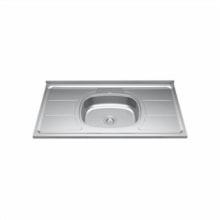 Pia Plus 30 de Inox 1,00m x 0,53cm Cuba N4.110 - GHELPLUS