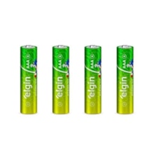 Pilha Alcalina Palito AAA 4 Unidades - ELGIN Pilha Alcalina Palito AAA 4 Unidades - ELGIN