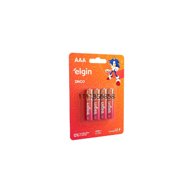 Pilha Comum Palito AAA - ELGIN