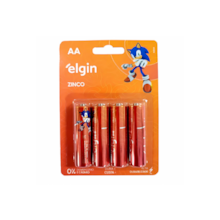 Pilha Comum Pequena AA - ELGIN Pilha Comum Pequena AA - ELGIN