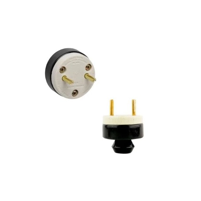 Pino Bipolar de Porcelana 20A com 2 Polos - Foxlux Pino Bipolar de Porcelana 20A com 2 Polos - Foxlux