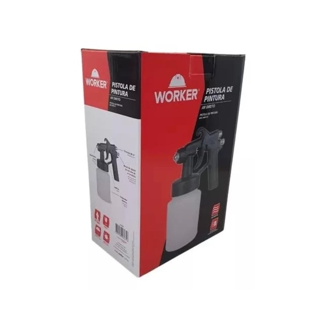 Pistola para Pintura Ar Direto - WORKER Pistola para Pintura Ar Direto - WORKER