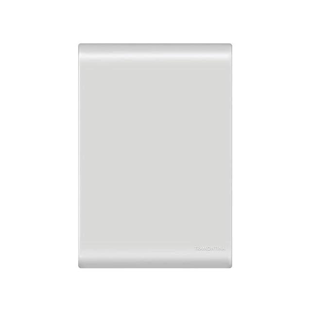 Placa Cega + Suporte 4x2 Liz - TRAMONTINA Placa Cega + Suporte 4x2 Liz - TRAMONTINA