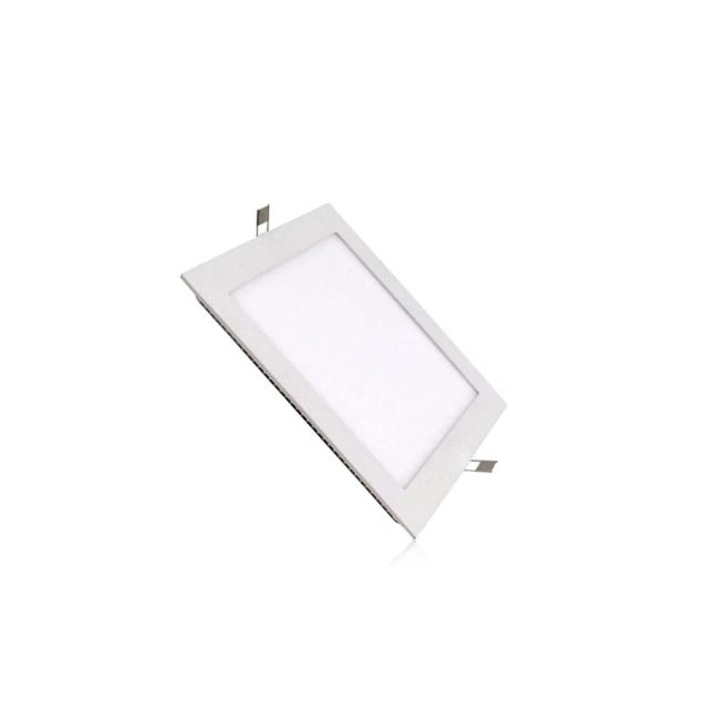 Plafon de Embutir 24w Quadrado  6400k - FORLUZ  Plafon de Embutir 24w Quadrado  6400k - FORLUZ