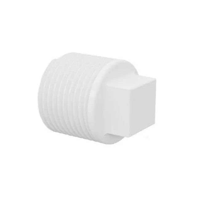 Plug com Rosca 1/2" Branco - Tigre