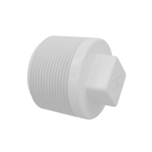 Plug Roscável PVC 1/2 Pol. - FORTLEV Plug Roscável PVC 1/2 Pol. - FORTLEV