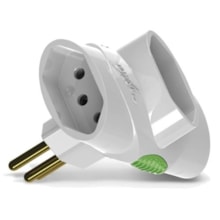 Plugue T 3 Saídas 2P+T 10A Branco - Daneva Plugue T 3 Saídas 2P+T 10A Branco - Daneva