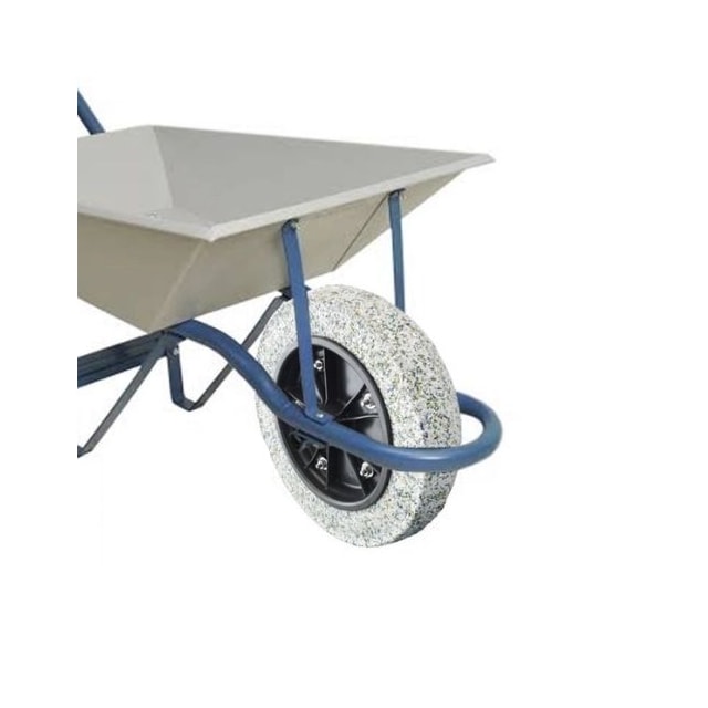 Pneu Roda Maciça Para Carrinho De Mão 1" x  27mm - Force Pneu Roda Maciça Para Carrinho De Mão 1" x  27mm - Force