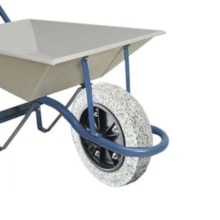 Pneu Roda Maciça Para Carrinho De Mão 3/4 x 19mm - Force Pneu Roda Maciça Para Carrinho De Mão 3/4 x 19mm - Force