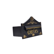 Porta Carta Real Ouro Pequeno - Telha Luz