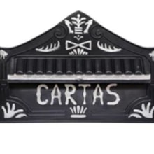 Porta Carta Real Prata Pequeno - Telha Luz Porta Carta Real Prata Pequeno - Telha Luz