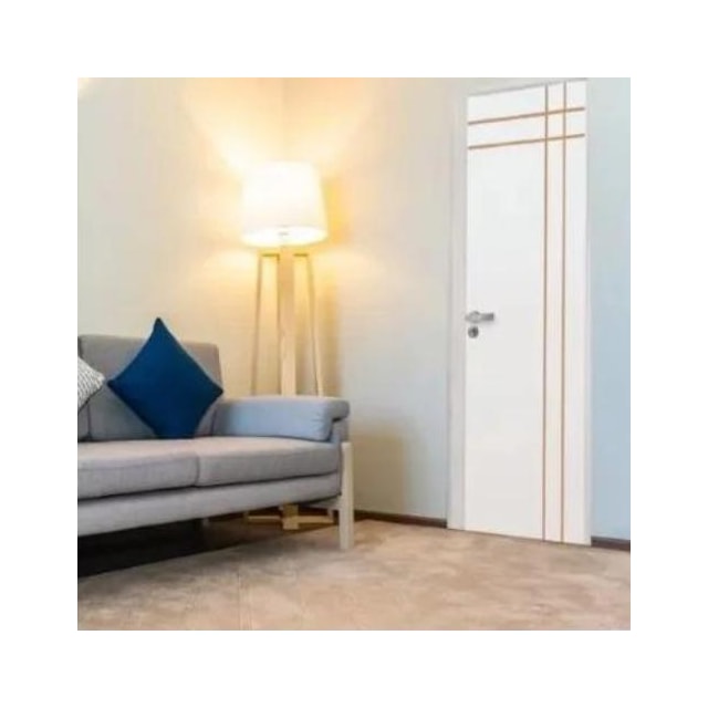 Porta Decorada Branca 2,10 X 0,70m Reta - ALPHAS PLUS Porta Decorada Branca 2,10 X 0,70m Reta - ALPHAS PLUS