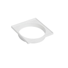 Porta Grelha Quadrado Pvc De 15 X 15 - Mesano Porta Grelha Quadrado Pvc De 15 X 15 - Mesano