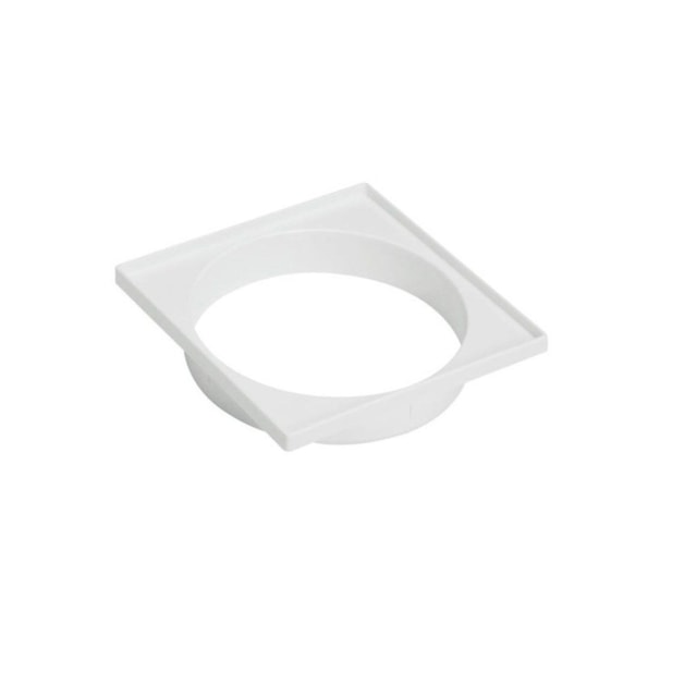 Porta Grelha Quadrado Pvc De 15 X 15 - Mesano Porta Grelha Quadrado Pvc De 15 X 15 - Mesano