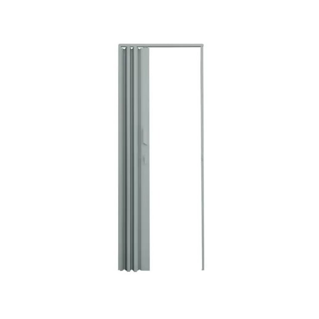Porta Sanfonada 2,10 X 0,70m Cinza - Perseu 