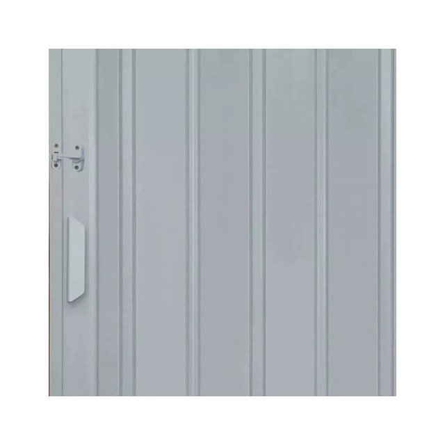 Porta Sanfonada 2,10 X 0,70m Cinza - Perseu 