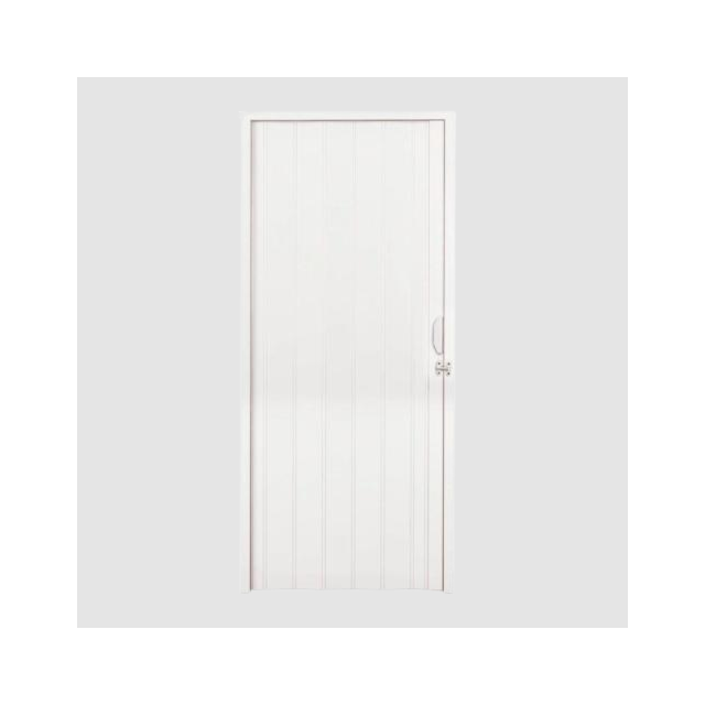 Porta Sanfonada Branca 90cm Pratica - PLASTILIT