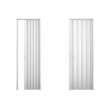 Porta Sanfonada Branca de PVC 0,72x2,10m - DUDA